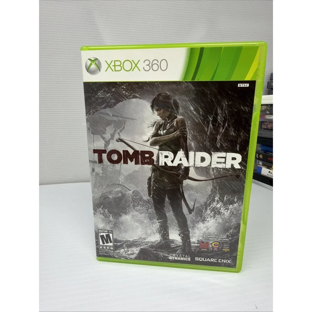 Tomb Raider (Microsoft Xbox 360, 2013) Complete With Manual‎ Free Shipping